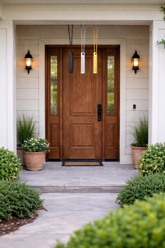 Islamic Ayat ul Kursi Bar Pendant Necklace