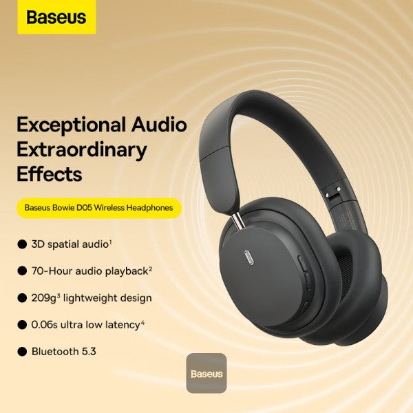 Baseus - سماعات رأس لاسلكية ©