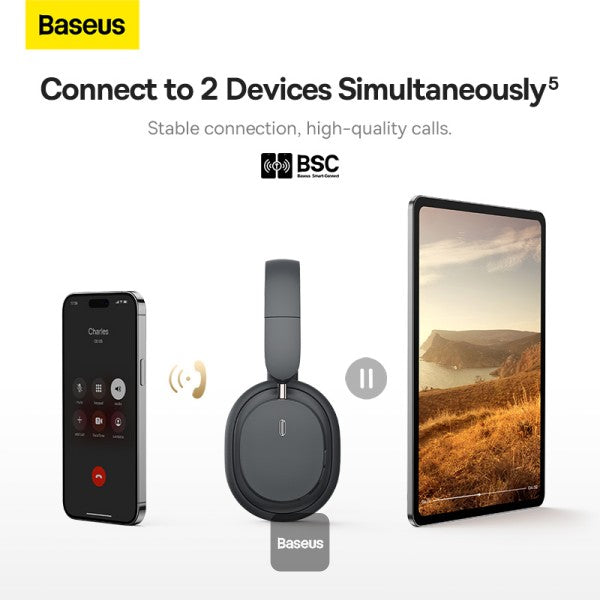 Baseus - سماعات رأس لاسلكية ©