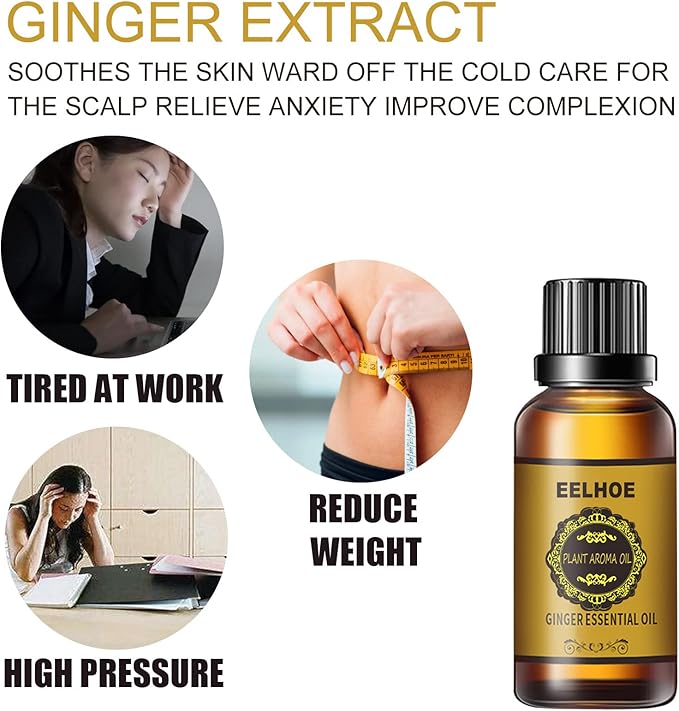 EELHOE - Ginger Essential Oil for fat reduction